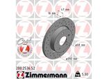Zimmermann 200.2536.52 - Disco Freno Per Leaf (ZE1), X-Trail (T32), Koleos Ii (Hc)