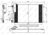 Nrf 35974 - Condensatore Aria Condizionata Oe 92100JD500 Con Essiccatore Per Qashqai +2 I (J10)