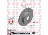 Zimmermann 200.2523.20 - Disco Freno Per Juke (F15), Leaf (ZE0), Qashqai +2 I (J10), X-Trail (T30), X-Trail (T31), Koleos I (Hy)