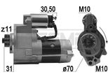 Era 220959A - Oe 2330 05X00 A Motorino Di Avviamento, Starter Per Murano Ii (Z51), Pathfinder Iii (R51)