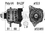 Era 209143A - Alternatore Oe 23100 AX610 Per Micra Iii (K12), Note (E11, NE11)