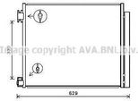 Prasco DN5422D - Oe 921004BE0A Condensatore Aria Condizionata Con Essiccatore Per Qashqai Ii (J11), X-Trail (T32), Espace V (Jr), Kadjar (Ha, Hl), Koleos Ii (Hc)
