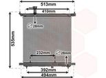 Van Wezel 33012712 - Oe 214103VA1A Radiatore, Raffreddamento Motore Per Note (E12)