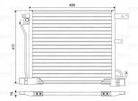 Valeo 814454 - Condensatore Aria Condizionata Oe 92110 3DD0A Per Juke (F15)