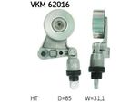 Skf Vkm 62016 - Puleggia Tenditore Oe 11750 2W200, Cinghia A V Per Patrol Gr V, Terrano Ii (R20)