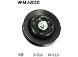 Skf Vkm 62010 - Oe 11927 AD200 Puleggia Tenditrice, Cinghia Trapezoidale Per X-Trail (T30), Almera Ii (N16), Almera Tino (V10), Pick-Up (D22), Primera (P12)