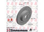 Zimmermann 400.5504.20 - Disco Freno Per Classe C (C204), Cls (C218), Cls (X218), Classe E (W212), Classe E (S212)