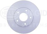 Hella 8DD 355 108-011 - Disco Freno Oe 40206009VA Per Almera Tino (V10), Maxima Qx V (A33), Primera (P12), X-Trail (T30)