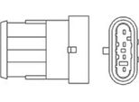 Magneti Marelli 466016355044 - Sonda Lambda Oe 46481458 Per Marea, Multipla