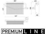 Mahle Ae 163 000P - Evaporatore Oe 2098300458, Impianto Di Climatizzazione Per Classe G (W463), Clk (A209), Clk (C209), Classe Clc (CL203), Classe C (S203), Classe C (CL203), Classe C (W203)