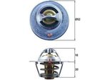 Mahle Tx 185 82D - Termostato Acqua Di Raffreddamento Oe MN176384 Per Forfour (454)