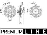 Mahle Cfc 263 000P - Oe 1132000122 Frizione, Ventola Radiatore Per Classe G (W463)