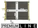 Mahle Cr 1998 000P - Radiatore Oe 51745120, Raffreddamento Motore Per Multipla
