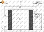 Nrf 35936 - Oe 1522067 Condensatore Aria Condizionata Per Kuga I