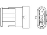 Magneti Marelli 466016355130 - Sonda Lambda Oe 46418568 Per Brava, Bravo, Marea, Seicento