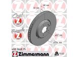 Zimmermann 400.3668.75 - Disco Freno Per Classe C (W202), Classe C (S202), Clk (C208), Clk (A208), Classe E (W210), Classe E (S210)