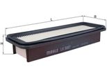 Mahle Lx 3887 - Filtro Aria Oe 165463HD0A Per Micra Iv (K13), Note (E12)