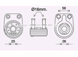 Prasco FT3460 - Radiatore Olio Oe 46810102 Per Doblo, Palio, Punto, Strada