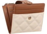 Inf Portafoglio Sottile Bifold Con Blocco Rfid Per Donna, Piccolo Portafoglio Compatto In Vera Pelle