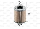 Valeo 587917 - Oe 16405 00QAC Kraftstofffilter FüR Primastar (X83), Movano (X70), Movano B (X62), Vivaro (J7), Vivaro (F7), Vivaro A (E7), Vivaro A (X83), Trafic Ii (Jl), Trafic Ii (Fl), Trafic Ii (El)