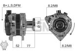 Era 210431A - Alternatore Oe 1352431 Per C-Max, Focus C-Max (DM2), Focus Ii
