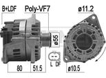 Era 209183A - Alternatore Oe 5801378902 Per Ducato