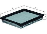 Filtro Aria Mahle Lx 1268 Per Ford Fiesta Mk5 Hatchback (JH1, JD1, JH3, JD3) Cartuccia Filtrante