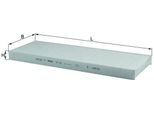 Mahle La 118 - Oe 1353267 Filtro Aria Abitacolo Per Transit