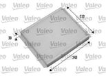 Valeo 698876 - Filtro Aria Abitacolo Oe 6808604 Per Meriva (X03)