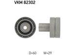 Skf Vkm 82302 - Oe 13077 54A00 Puleggia Folle, Cinghia Di Distribuzione Per Primera (W10), Primera (P10), Almera I (N15)