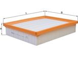 Mahle Lx 4065 - Filtro Aria Oe 1865085 Per S-Max (Cj, WA6), Galaxy (Ck), Mondeo V