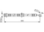 Bosch 1 987 476 279 - Tubo Freno Oe 46210 50Y02 Per Primera (W10)