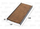Valeo 701005 - Filtro Aria Abitacolo Oe 1121106 Per Transit Connect, Fiesta V, Focus (Daw, Dbw), Focus (Dnw), Focus (Dfw), Tourneo Connect