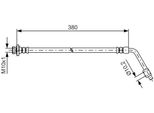 Bosch 1 987 481 623 - Tubo Freno Oe 46210 2S600 Per Navara (D22), Pick-Up (D22)