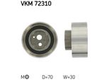 Skf Vkm 72310 - Oe 13070 2J600 Puleggia Tenditore, Cinghia Di Distribuzione Per Almera I (N15), Primera (P11), Primera (W10), Primera (P10)
