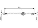 Bosch 1 987 481 707 - Tubo Freno Oe 4420115 Per Movano B (X62)