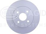Hella 8DD 355 110-271 - Disco Freno Oe 569116 Per Combo, Combo Tour, Meriva (X03)