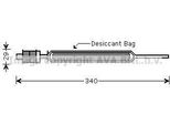 Prasco OLD378 - Essiccatore Aria Condizionata Oe 1618308 Per Astra H, Astra (A04), Zafira B
