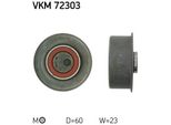 Skf Vkm 72303 - Puleggia Tenditore Oe RF03 12 720, Cinghia Di Distribuzione Per Almera I (N15), Primera (P10), Primera (P11), Primera (W10)