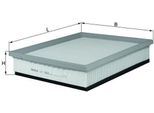 Filtro Aria Knecht Lx 1656
