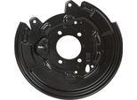 Abakus 131-07-717 - Oe 4650452040 Piastra Di Ancoraggio, Asse Posteriore Sinistro Per Yaris (P1), Yaris Verso (P2)