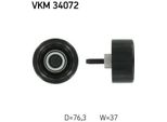 Skf Vkm 34072 - Puleggia Folle Oe 1097574, Cinghia A V Per Transit