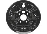 Abakus 131-07-647 - Oe 1J0609425 Piastra Di Ancoraggio, Asse Posteriore Sinistro Per Roomster (5J), Octavia Ii (1Z), Octavia I (1U)
