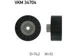 Skf Vkm 34704 - Puleggia Folle Oe 1372770, Cinghia Con Nervatura A V Per Transit