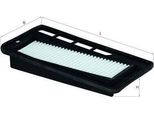 Filtro Aria Mahle Lx 1743 Per Opel Agila (A) (H00) Cartuccia Filtrante