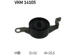 Skf Vkm 14105 - Oe 1005516 Puleggia Tenditore, Cinghia Di Distribuzione Per Escort Vi, Escort Vii, Fiesta Iv, Fiesta Iii