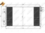 Nrf 35878 - Condensatore Aria Condizionata Oe 92110CA000 Per Murano I (Z50)