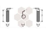 Van Wezel 1300D285 - Essiccatore Aria Condizionata Oe 92131JD20A Per Qashqai +2 I (J10)