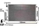 Van Wezel 13015702 - Oe 92100BB50A Condensatore Aria Condizionata Con Essiccatore Per Qashqai +2 I (J10)