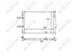 Nrf 59061 - Oe 21400JD20A Radiatore, Raffreddamento Motore Per Qashqai +2 I (J10)